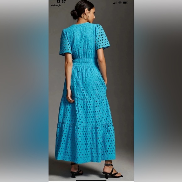Anthropologie The Somerset Maxi Dress: Eyelet Edition - Picture 2 of 11